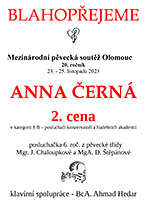 blahopřání - Anna Černá - 2. cena