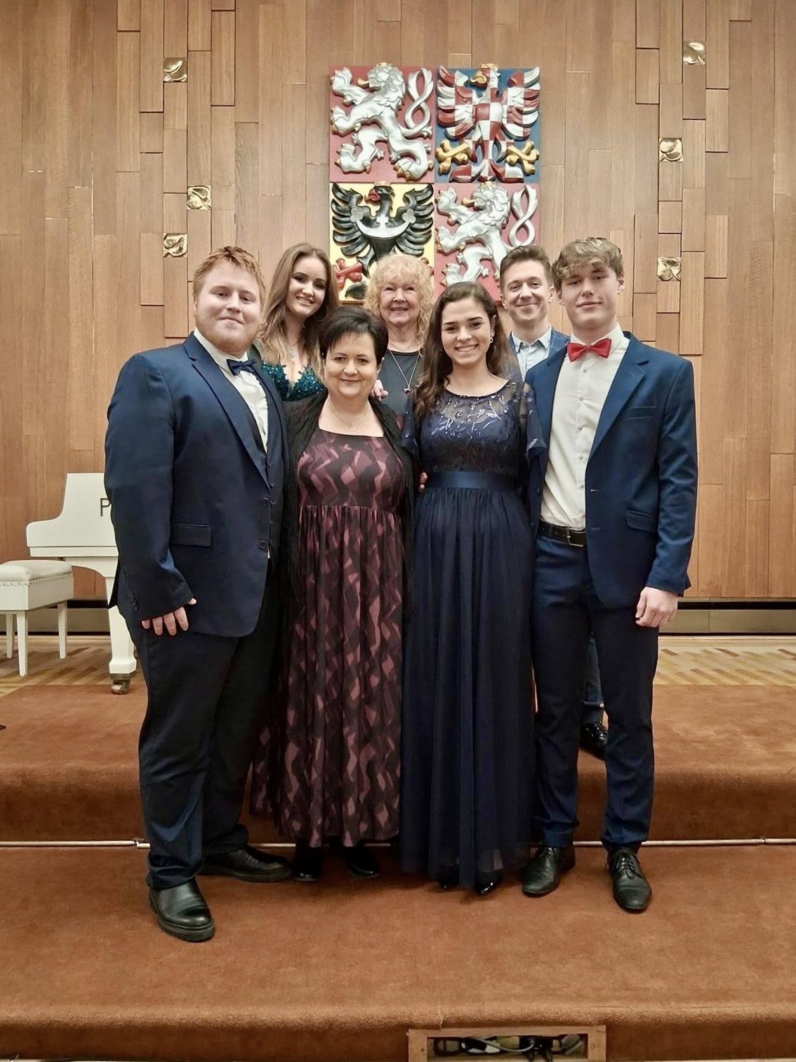 Předvánoční vystoupení studentů KJD v Parlamentu ČR